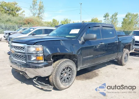 2014 Chevrolet Silverado 1500 1Lt z USA, uszkodzony, nr VIN 3GCUKREC1EG421473